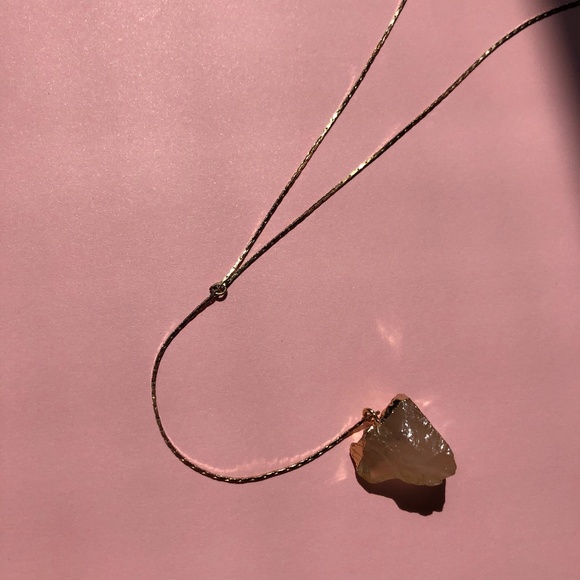 Crystal Lariat Necklace - Picture 5 of 6